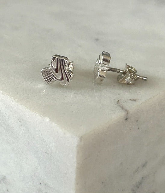 Silver Clover Earrings