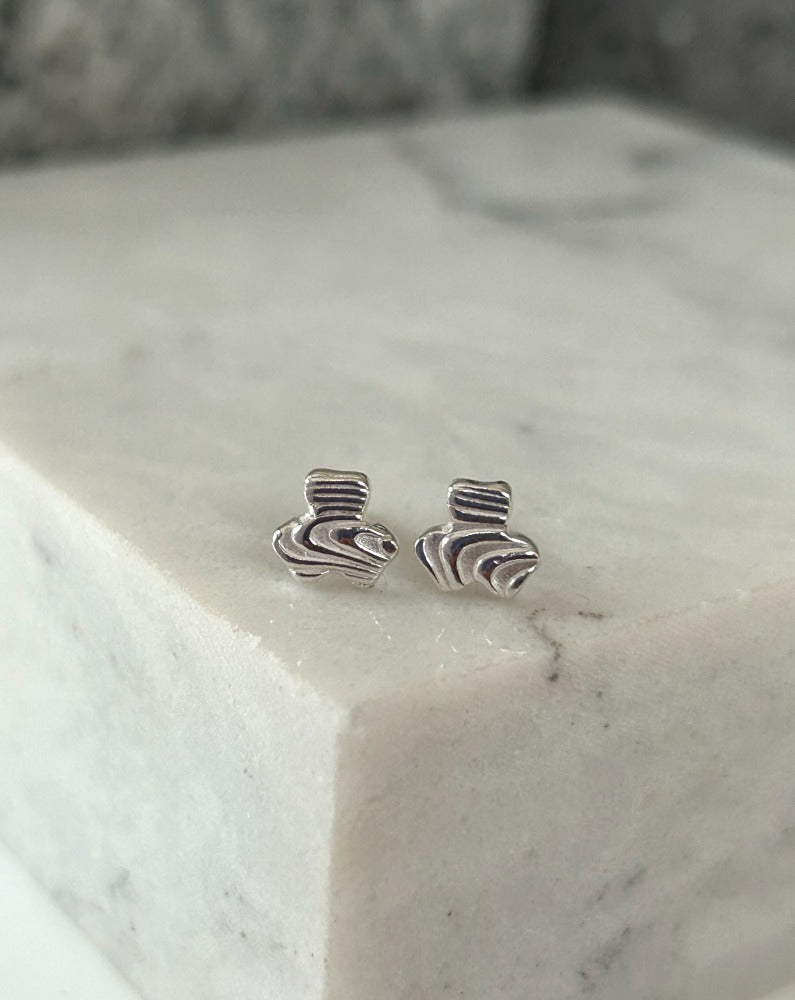 Silver Clover Earrings