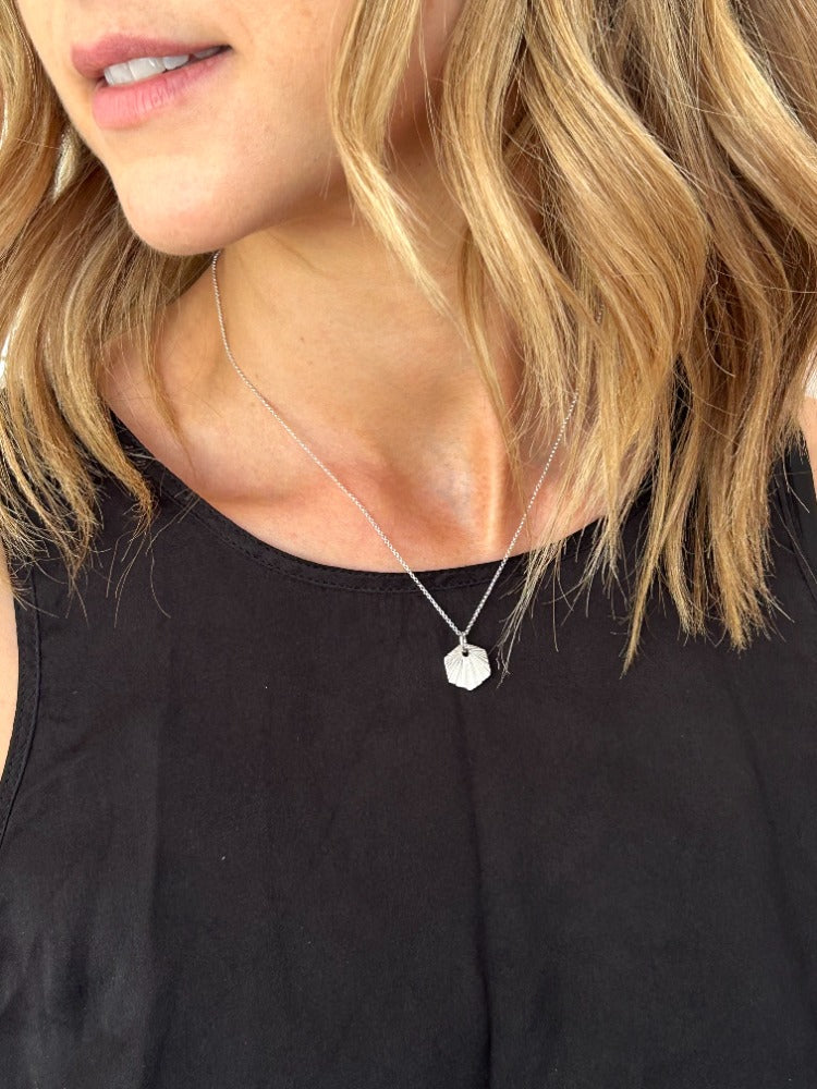 Silver Mini Starburst Necklace